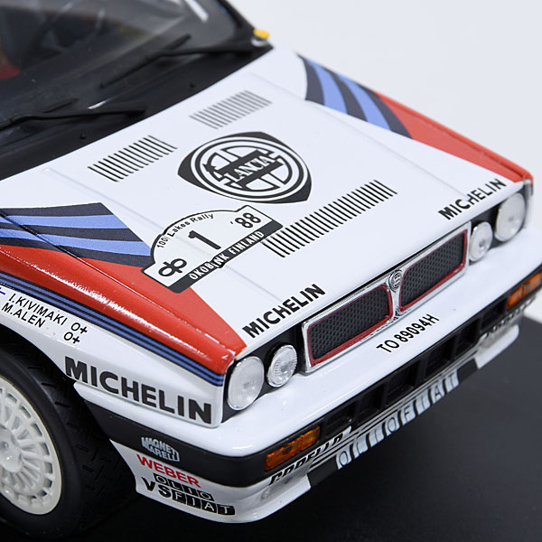 1/18 LANCIA Delta HF Integrale 8V 1000 Lakes Rally 1988 No.1 Miniature Models