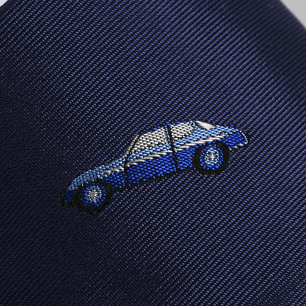 ZAGATO CAR CLUB Tie(Navy)