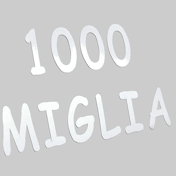 1000 MIGLIA Logo Sticker