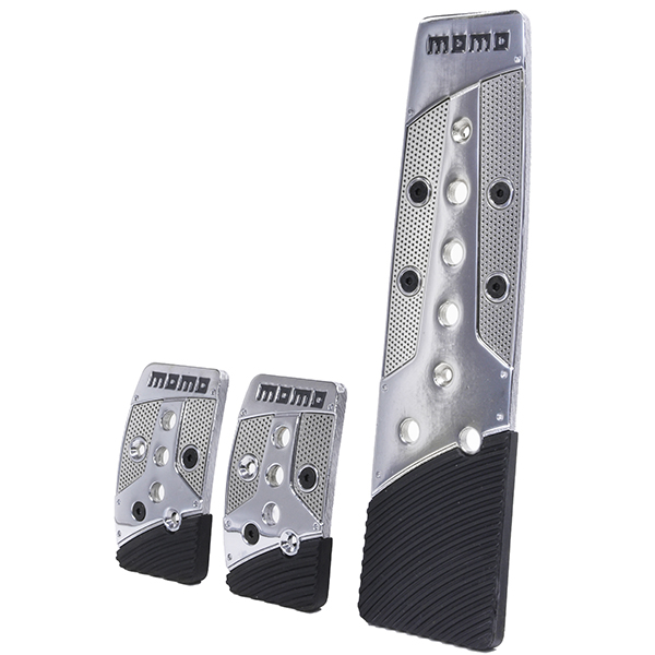 MOMO Aluminium 3 Pedal Set -STEALTH-(Chrome)