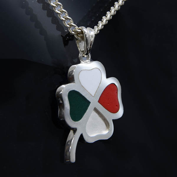 Quadrifoglio Sterling Silver Neckless (for Women)