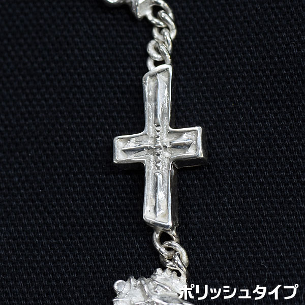 Alfa Romeo Sterling Silver Bracelet (Snake&Cross)