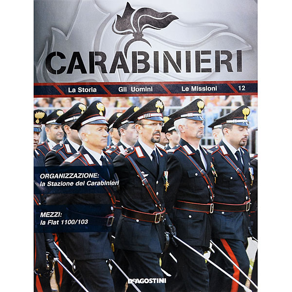 1/43 CARABINIERI Collection N.12 FIAT 1100/103 Miniature Model