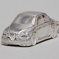 Alfa156GTA Sterling silver Keyring