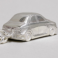 Alfa156GTA Sterling silver Keyring