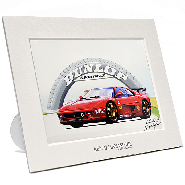 Ferrari F355 Challenge Irrustration by Kenichi Hayashibe