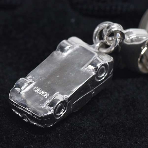 Alfa S.Z. Sterling silver Keyring