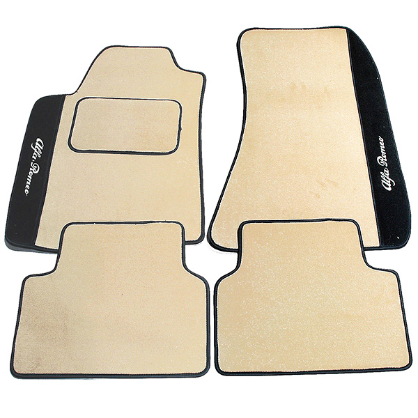 Alfa Romeo 159/SW Floor Mats(Beige/Black Piping/LHD)