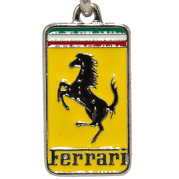 Ferrari Emblem Metal Keyring