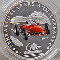 Ferrari 60anni Silver Coin Set by BOLAFFI