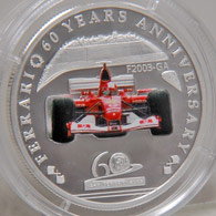 Ferrari 60anni Silver Coin Set by BOLAFFI