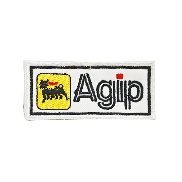 Agip Patch (White Base/70mm*30mm)