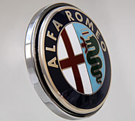 Alfa Romeo Emblem Shaped Paper Weight